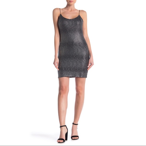 bebe Dresses & Skirts - bebe NWOT Metallic Sequin Party Perfect Mini Dress
